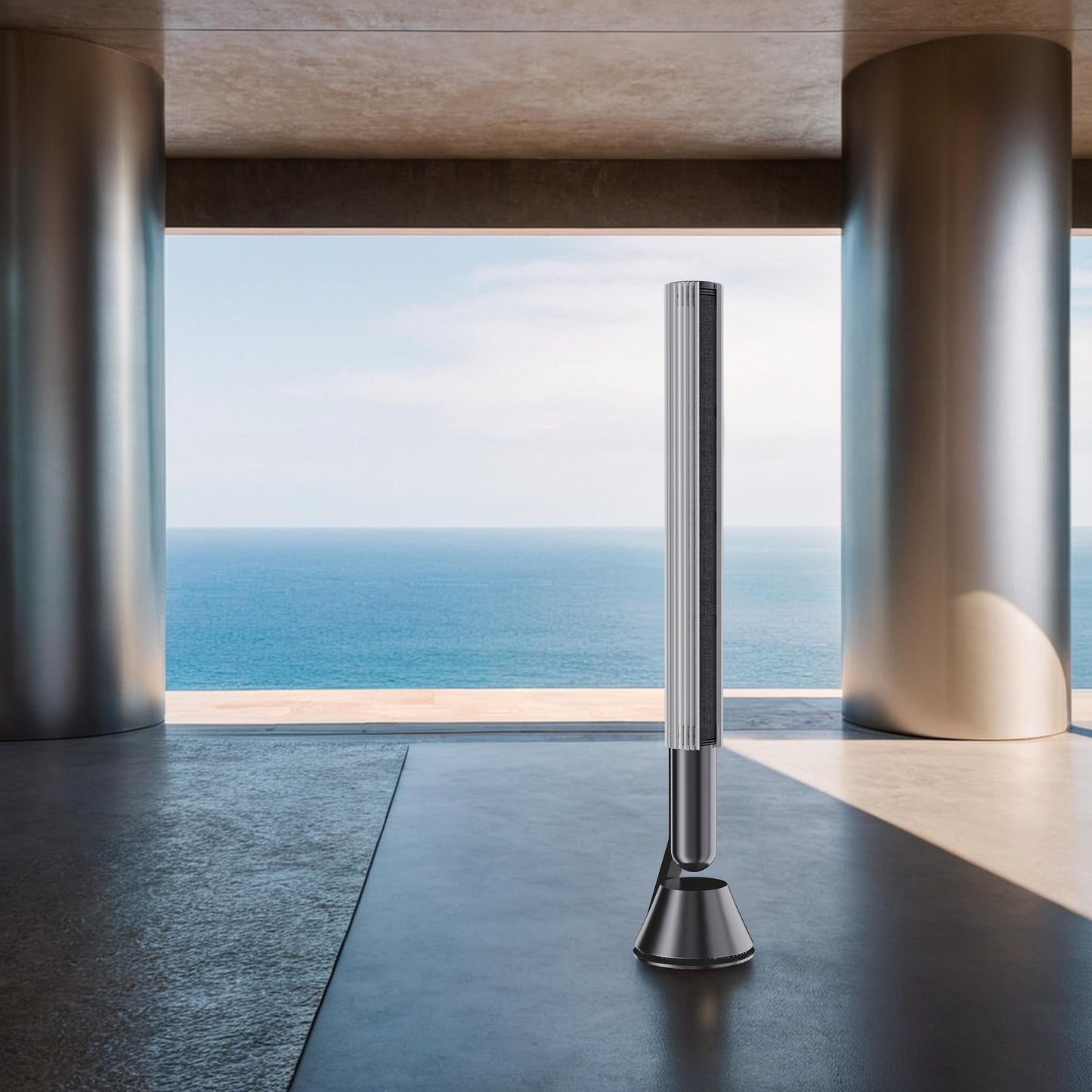 BeoLab 28 Aluminium Cover - Silver