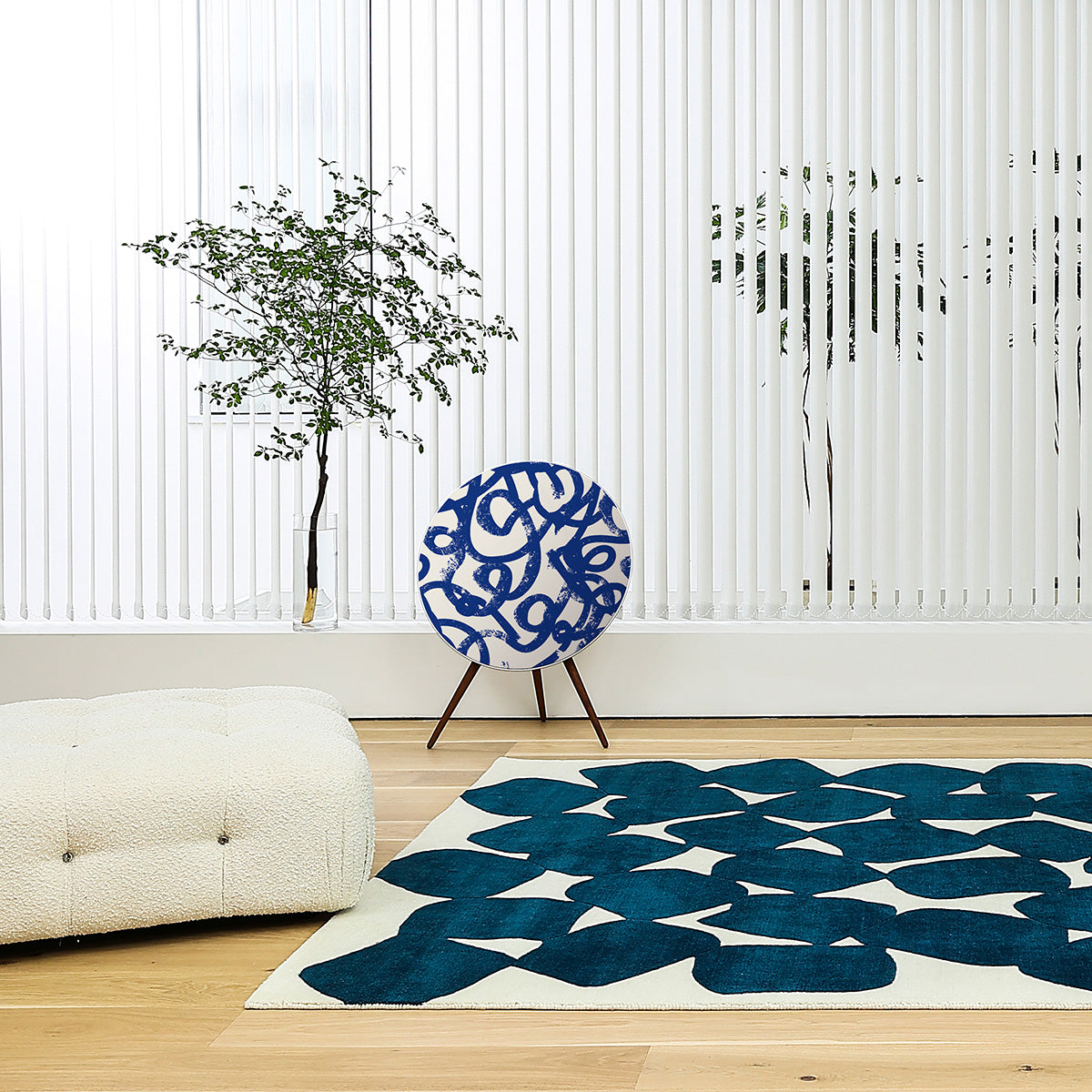 Tegrino Blue Reverie cover for Bang & Olufsen Beoplay A9 and Beosound A9 speaker