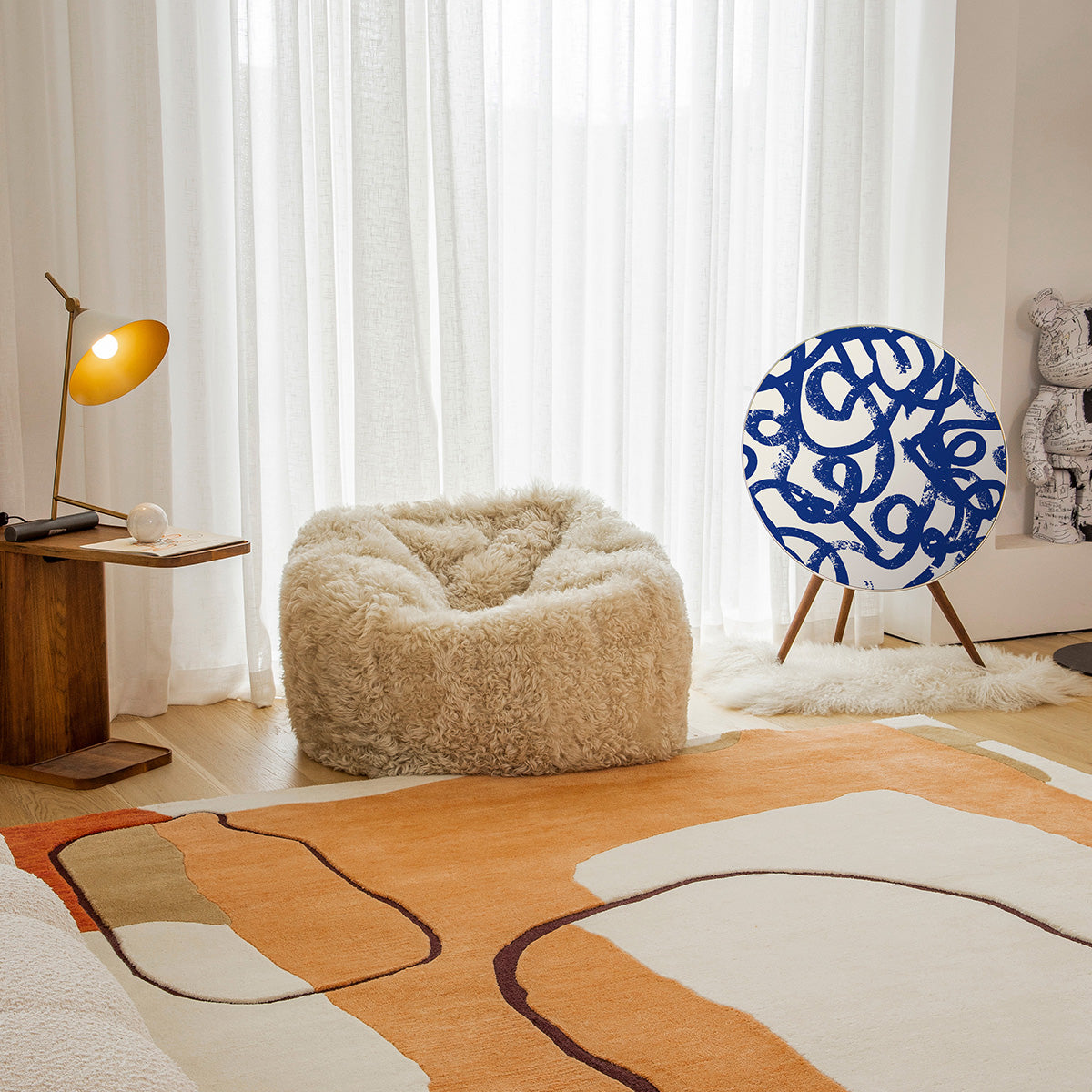 Tegrino Blue Reverie cover for Bang & Olufsen Beoplay A9 and Beosound A9 speaker