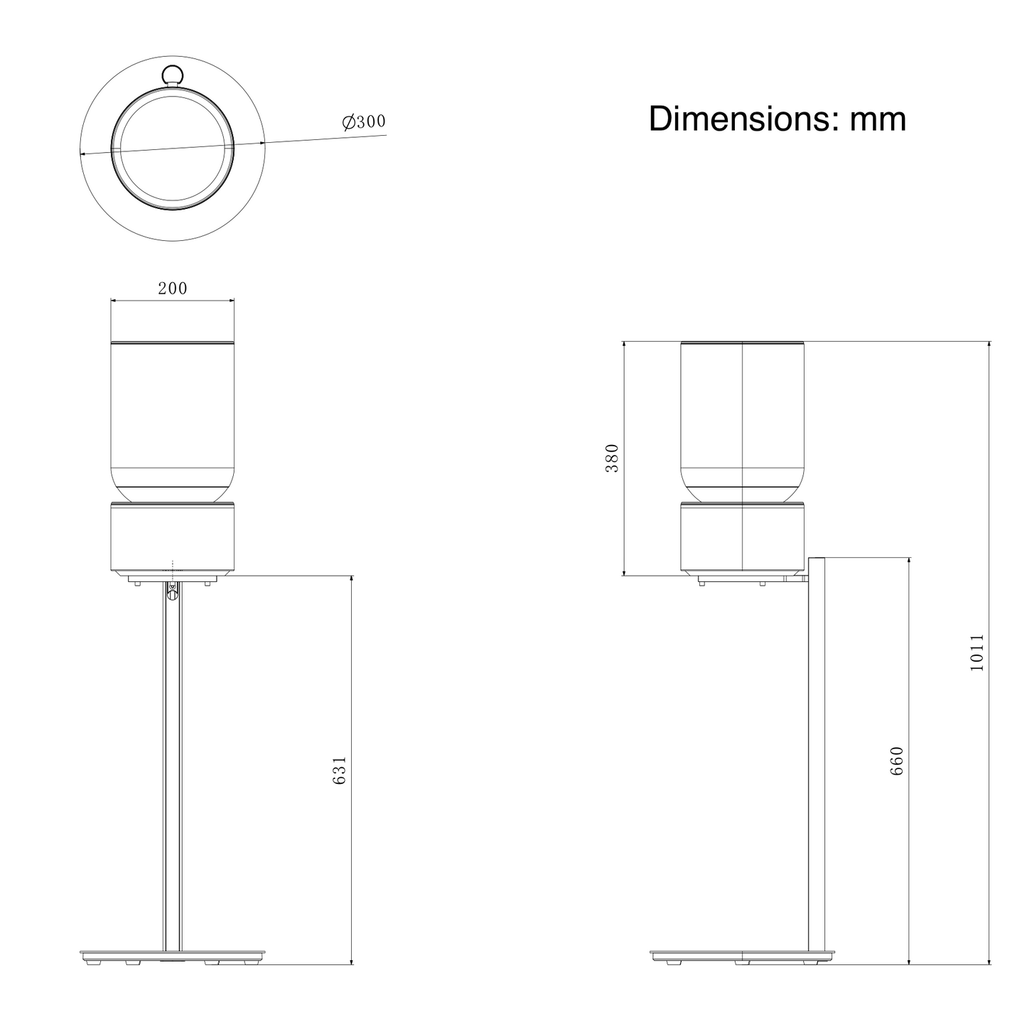 BeoSound Balance Floor Stand - Silver
