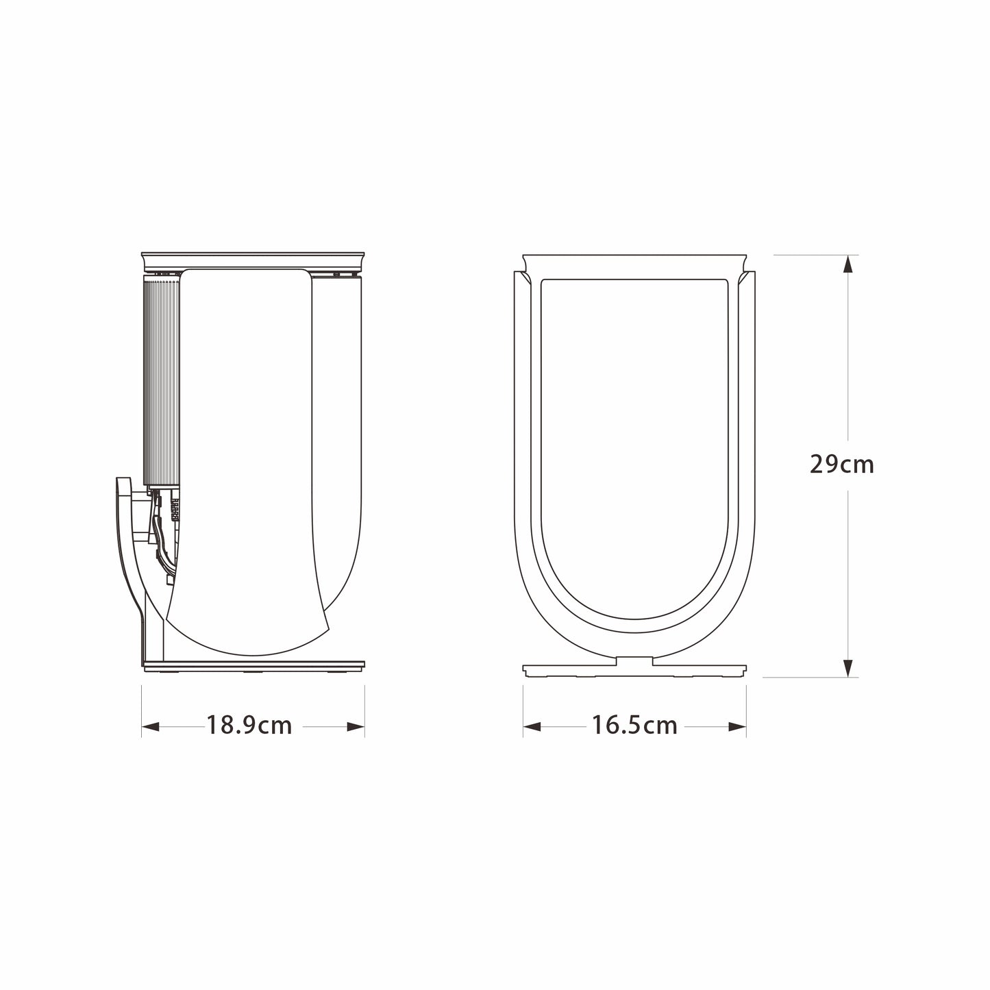 BeoLab 8 Table Stand - Black
