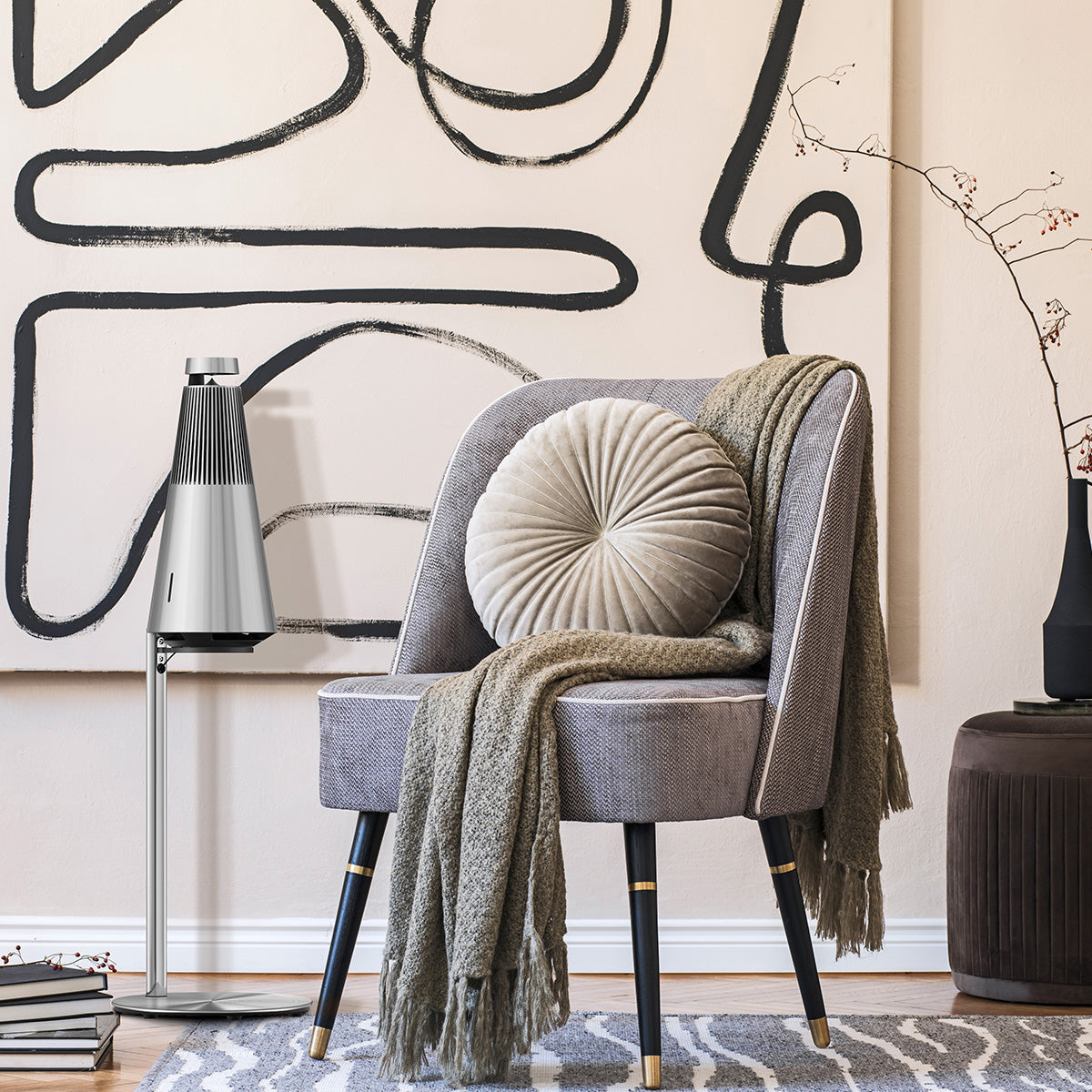 BeoSound 2 Floor Stand - Silver