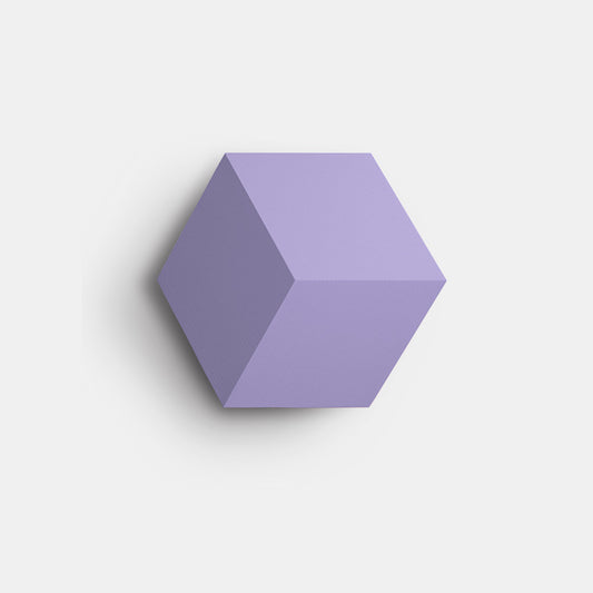 Bang & Olufsen BeoSound Shape speaker cover replacement Lavender Haze by Tegrino Studio featuring soft purple, calm and unhurried, printed on acoustically transparent fabric