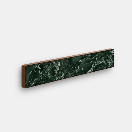 Bang & Olufsen BeoSound Stage cover replacement in Verde St. Denis green marble, printed on acoustically transparent fabric
