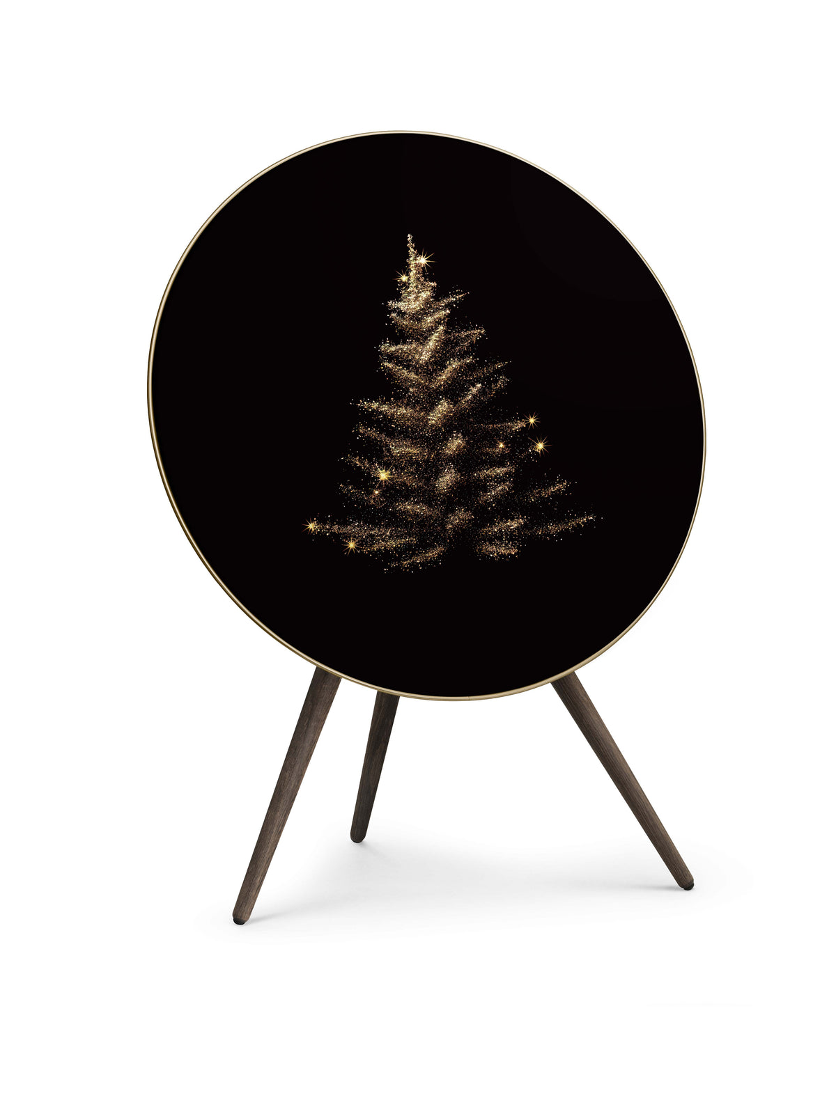 Eternal Spark cover for Bang & Olufsen Beoplay Beosound A9 in a modern Scandinavian living room interior