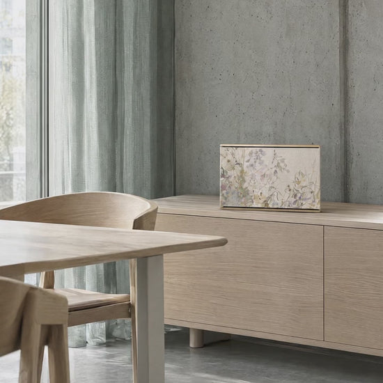 Herbarium cover on the Bang & Olufsen Beosound Level — Tegrino Studio