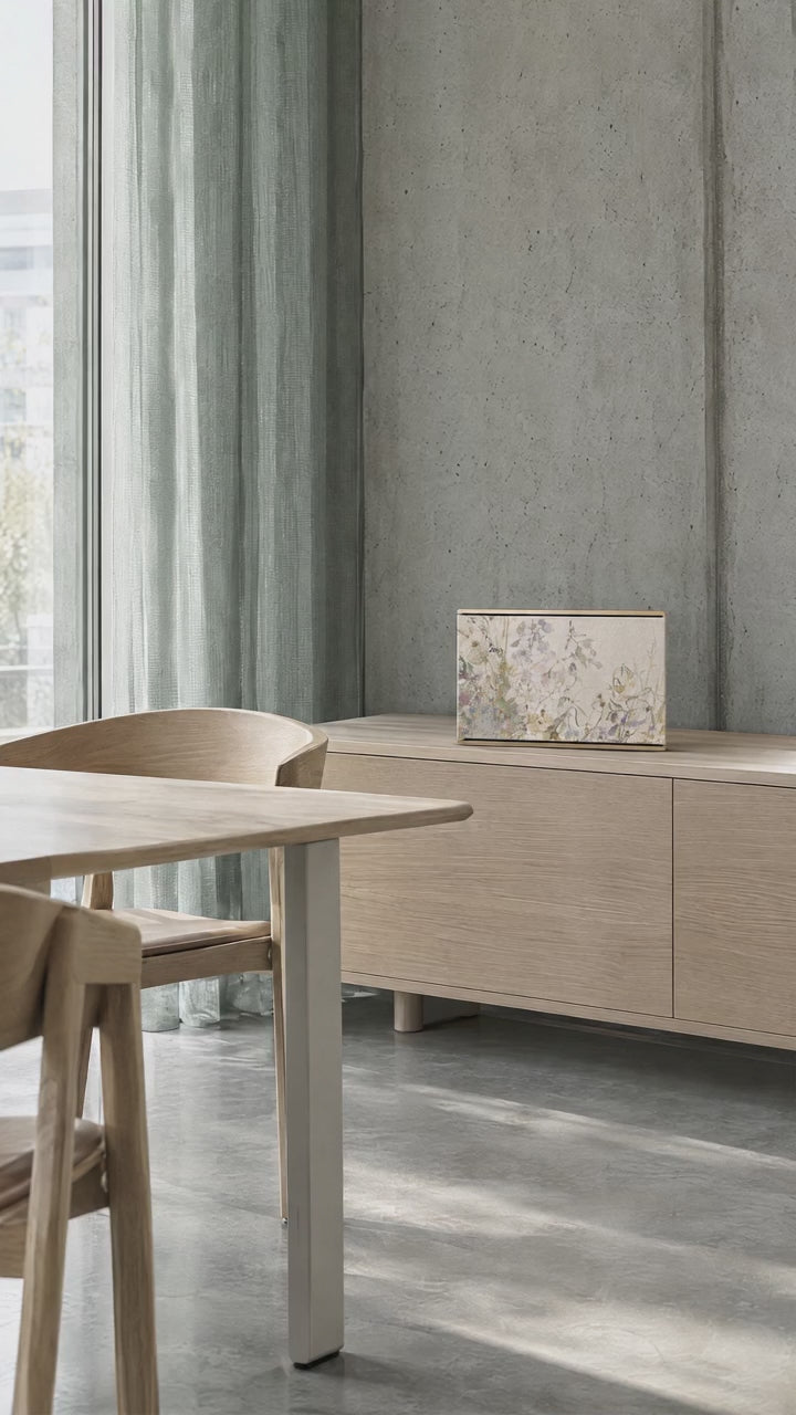 Herbarium cover on the Bang & Olufsen Beosound Level — Tegrino Studio