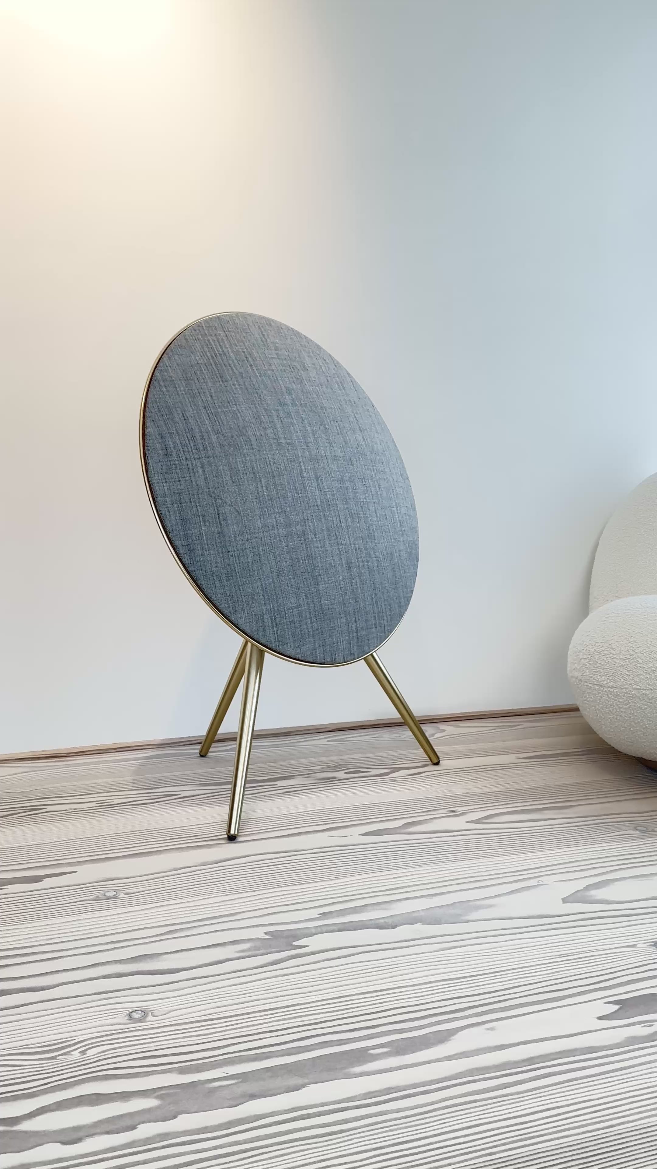 Bang & Olufsen Beoplay A9 グレー　カバー　クヴァドラ Kvadrat Light Grey B&O純正カバー BeoPlay/BeoSound A9用 – Tegrino