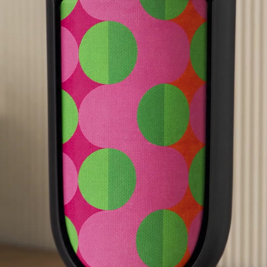 Summer Beat cover by Tegrino Studio on a Bang & Olufsen Beolab 8 on an oak sideboard, the camera moving in close