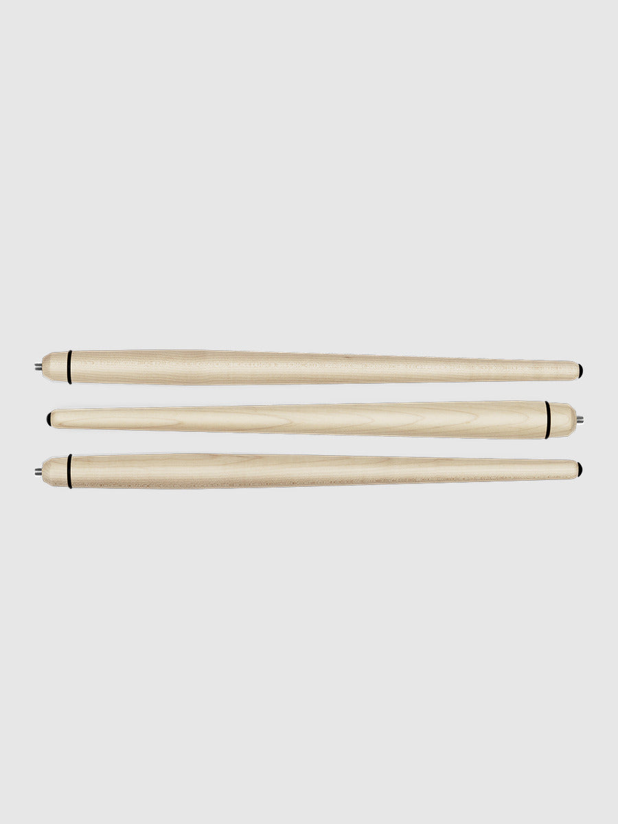 Set of three beech wooden replacement legs for Bang & Olufsen BeoSound A9 and BeoPlay A9